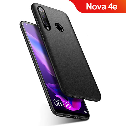 Coque Plastique Rigide Etui Housse Mat M01 pour Huawei Nova 4e Noir