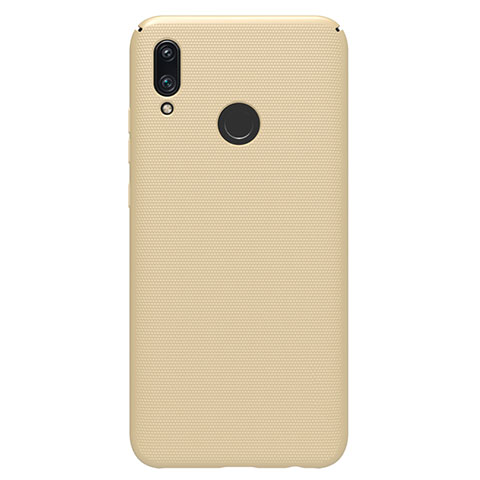 Coque Plastique Rigide Etui Housse Mat M01 pour Huawei P Smart (2019) Or