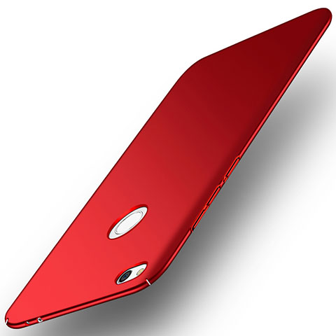 Coque Plastique Rigide Etui Housse Mat M01 pour Huawei P8 Lite (2017) Rouge