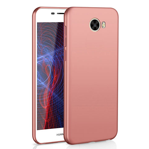 Coque Plastique Rigide Etui Housse Mat M01 pour Huawei Y5 II Y5 2 Or Rose