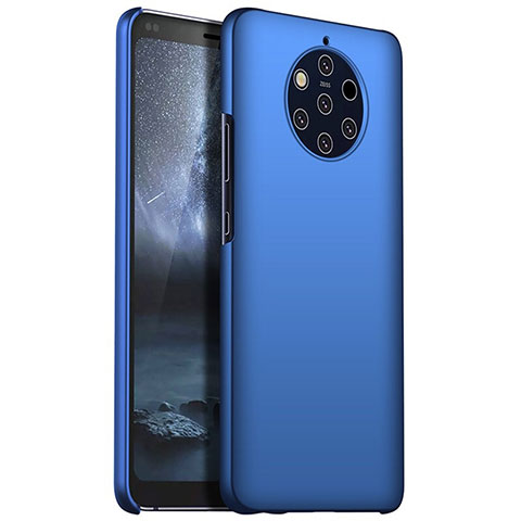 Coque Plastique Rigide Etui Housse Mat M01 pour Nokia 9 PureView Bleu