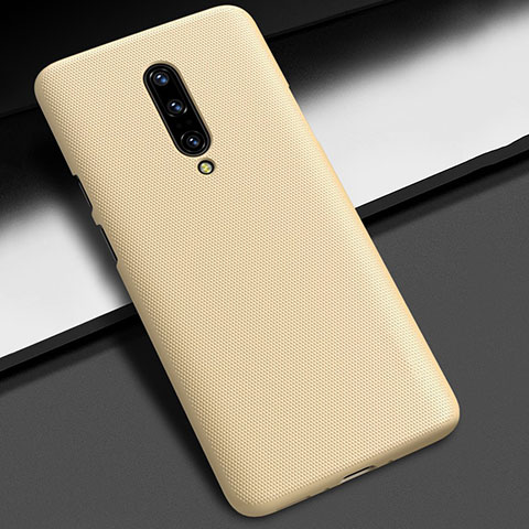 Coque Plastique Rigide Etui Housse Mat M01 pour OnePlus 7 Pro Or