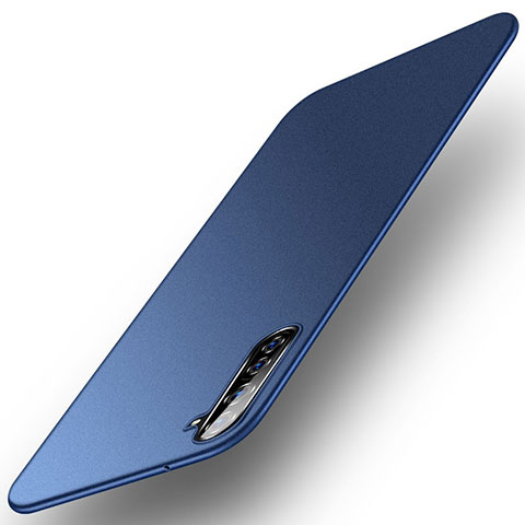 Coque Plastique Rigide Etui Housse Mat M01 pour Oppo F15 Bleu