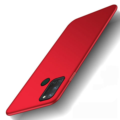 Coque Plastique Rigide Etui Housse Mat M01 pour Realme 7i Rouge