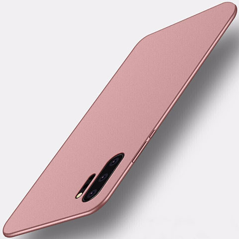 Coque Plastique Rigide Etui Housse Mat M01 pour Samsung Galaxy Note 10 Plus 5G Or Rose