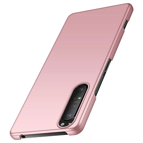 Coque Plastique Rigide Etui Housse Mat M01 pour Sony Xperia 1 II Or Rose