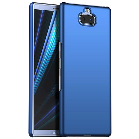 Coque Plastique Rigide Etui Housse Mat M01 pour Sony Xperia 10 Plus Bleu