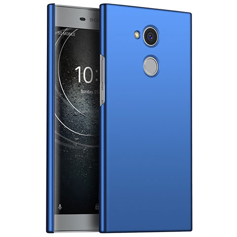 Coque Plastique Rigide Etui Housse Mat M01 pour Sony Xperia L2 Bleu