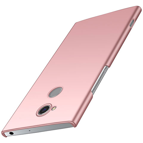 Coque Plastique Rigide Etui Housse Mat M01 pour Sony Xperia XA2 Or Rose