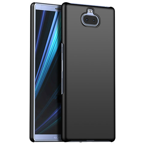 Coque Plastique Rigide Etui Housse Mat M01 pour Sony Xperia XA3 Noir