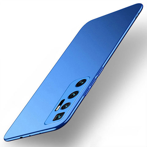 Coque Plastique Rigide Etui Housse Mat M01 pour Xiaomi Mi 10 Ultra Bleu