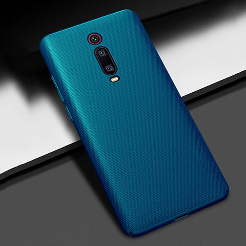 Coque Plastique Rigide Etui Housse Mat M01 pour Xiaomi Mi 9T Pro Bleu