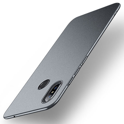 Coque Plastique Rigide Etui Housse Mat M01 pour Xiaomi Mi Mix 3 Gris