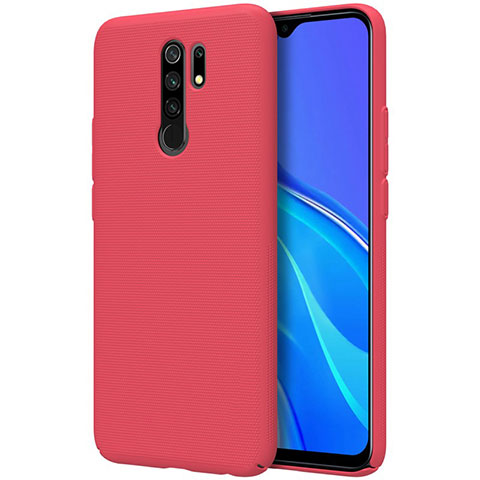 Coque Plastique Rigide Etui Housse Mat M01 pour Xiaomi Redmi 9 Rouge