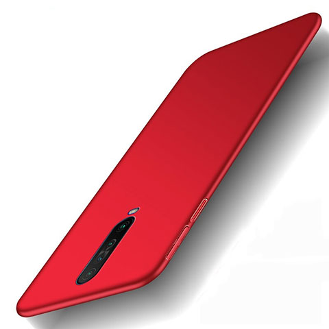 Coque Plastique Rigide Etui Housse Mat M01 pour Xiaomi Redmi K30 5G Rouge