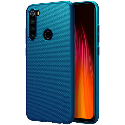 Coque Plastique Rigide Etui Housse Mat M01 pour Xiaomi Redmi Note 8 Bleu