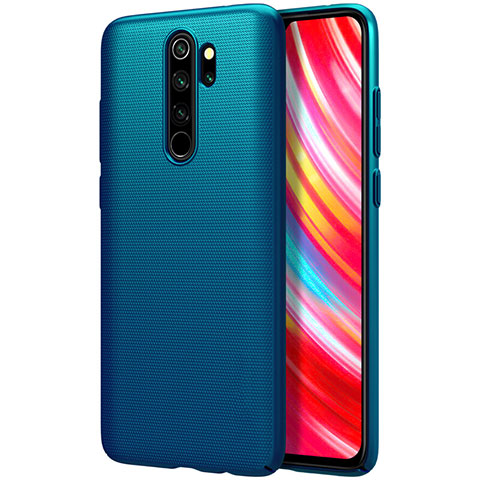 Coque Plastique Rigide Etui Housse Mat M01 pour Xiaomi Redmi Note 8 Pro Bleu