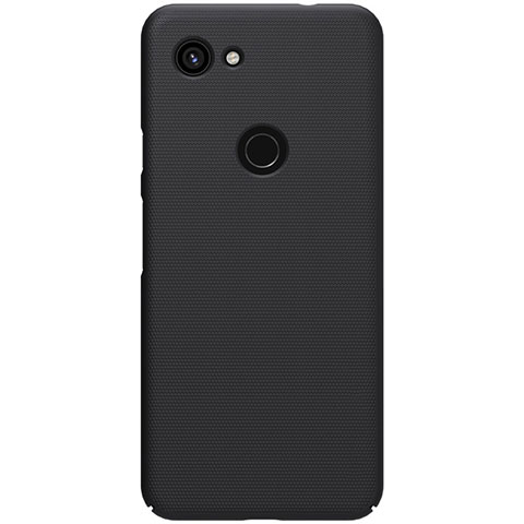 Coque Plastique Rigide Etui Housse Mat M02 pour Google Pixel 3a Noir