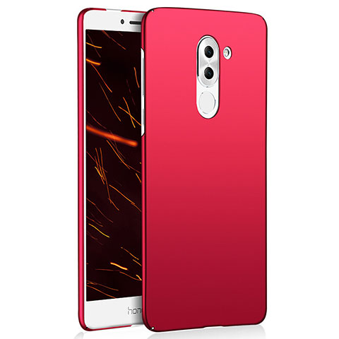 Coque Plastique Rigide Etui Housse Mat M02 pour Huawei GR5 (2017) Rouge