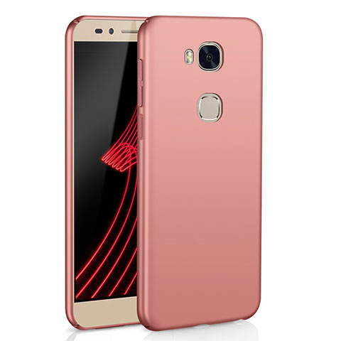 Coque Plastique Rigide Etui Housse Mat M02 pour Huawei GR5 Or Rose