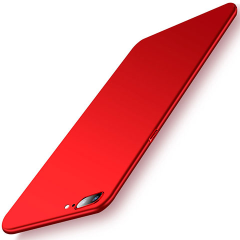 Coque Plastique Rigide Etui Housse Mat M02 pour OnePlus 5 Rouge