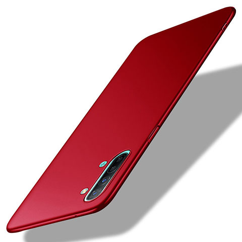 Coque Plastique Rigide Etui Housse Mat M02 pour Oppo F15 Rouge