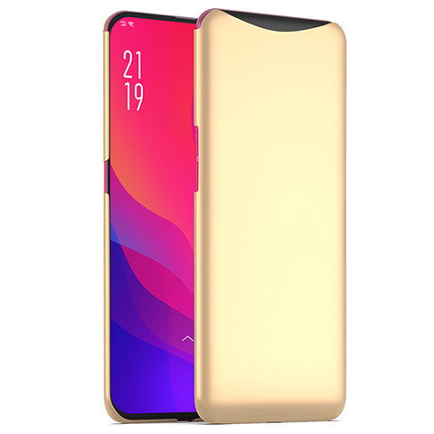 Coque Plastique Rigide Etui Housse Mat M02 pour Oppo Find X Or