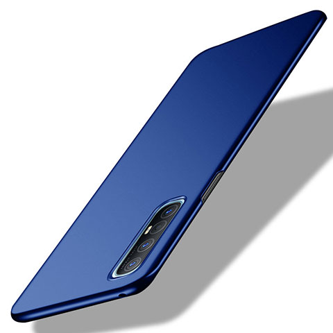 Coque Plastique Rigide Etui Housse Mat M02 pour Oppo Find X2 Neo Bleu