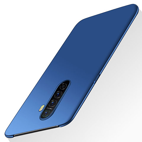 Coque Plastique Rigide Etui Housse Mat M02 pour Oppo Reno Ace Bleu