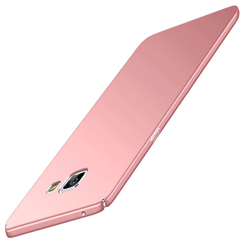 Coque Plastique Rigide Etui Housse Mat M02 pour Samsung Galaxy A5 (2016) SM-A510F Rose