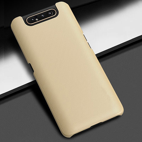 Coque Plastique Rigide Etui Housse Mat M02 pour Samsung Galaxy A90 4G Or