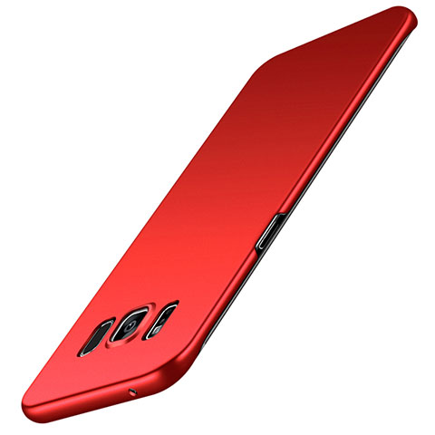 Coque Plastique Rigide Etui Housse Mat M02 pour Samsung Galaxy S8 Rouge