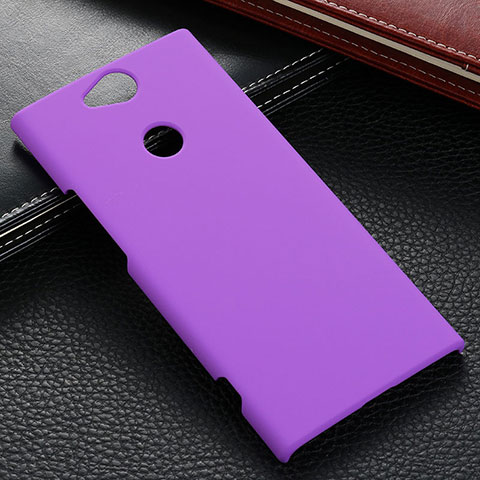 Coque Plastique Rigide Etui Housse Mat M02 pour Sony Xperia XA2 Plus Violet