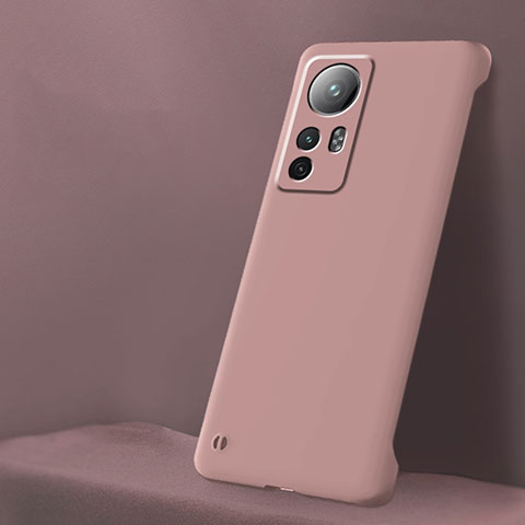 Coque Plastique Rigide Etui Housse Mat M02 pour Xiaomi Mi 12S 5G Rose