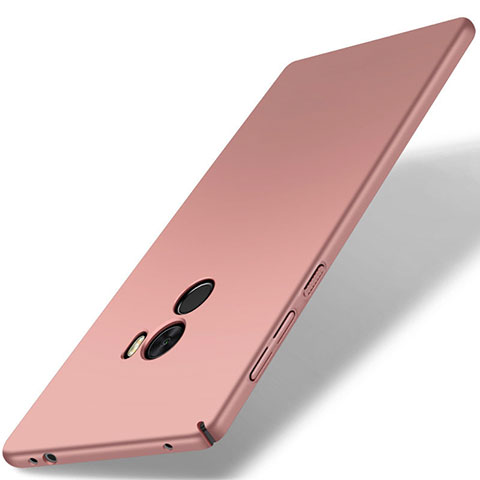 Coque Plastique Rigide Etui Housse Mat M02 pour Xiaomi Mi Mix Or Rose