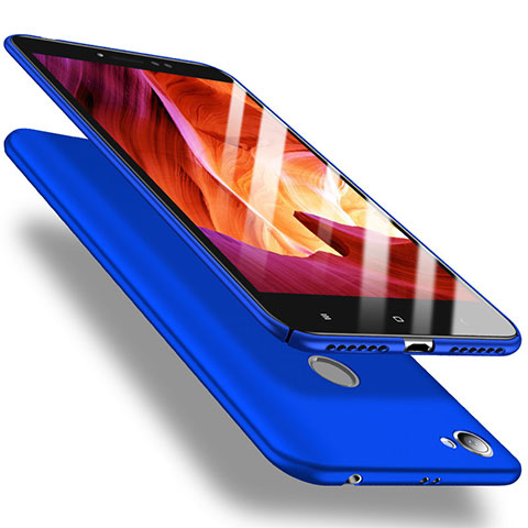 Coque Plastique Rigide Etui Housse Mat M02 pour Xiaomi Redmi Note 5A Pro Bleu