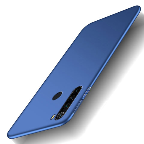 Coque Plastique Rigide Etui Housse Mat M02 pour Xiaomi Redmi Note 8 Bleu