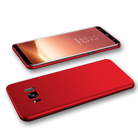 Coque Plastique Rigide Etui Housse Mat M03 pour Samsung Galaxy S8 Rouge