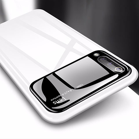 Coque Plastique Rigide Etui Housse Mat M03 pour Xiaomi Mi A3 Blanc