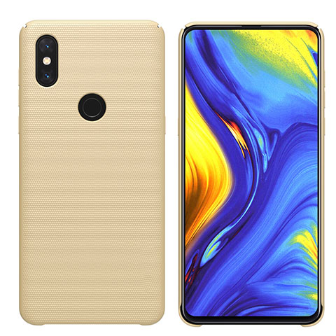 Coque Plastique Rigide Etui Housse Mat M04 pour Xiaomi Mi Mix 3 Or