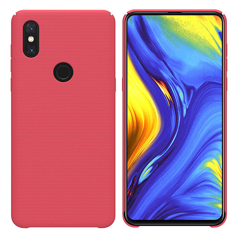 Coque Plastique Rigide Etui Housse Mat M04 pour Xiaomi Mi Mix 3 Rouge