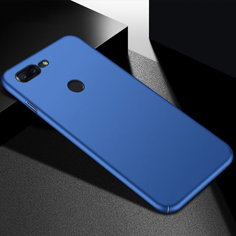 Coque Plastique Rigide Etui Housse Mat M05 pour OnePlus 5T A5010 Bleu