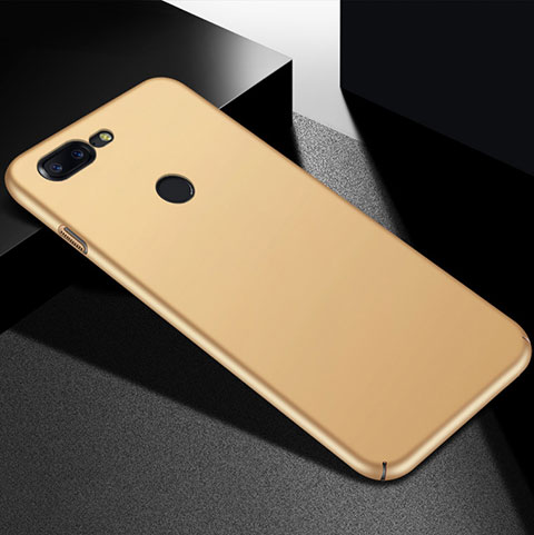 Coque Plastique Rigide Etui Housse Mat M05 pour OnePlus 5T A5010 Or