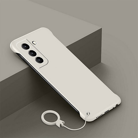 Coque Plastique Rigide Etui Housse Mat M05 pour Samsung Galaxy S21 FE 5G Blanc