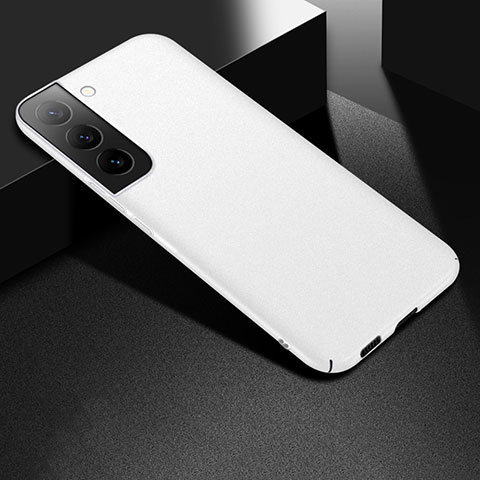 Coque Plastique Rigide Etui Housse Mat M06 pour Samsung Galaxy S21 5G Blanc