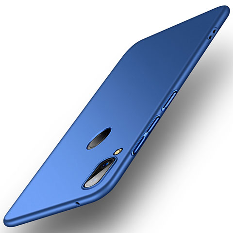 Coque Plastique Rigide Etui Housse Mat P01 pour Huawei Enjoy 9 Plus Bleu