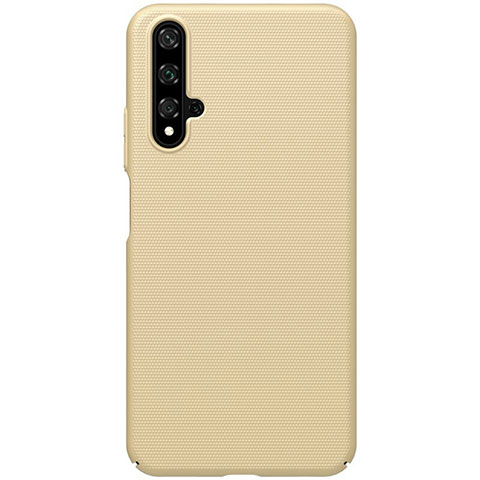 Coque Plastique Rigide Etui Housse Mat P01 pour Huawei Honor 20 Or