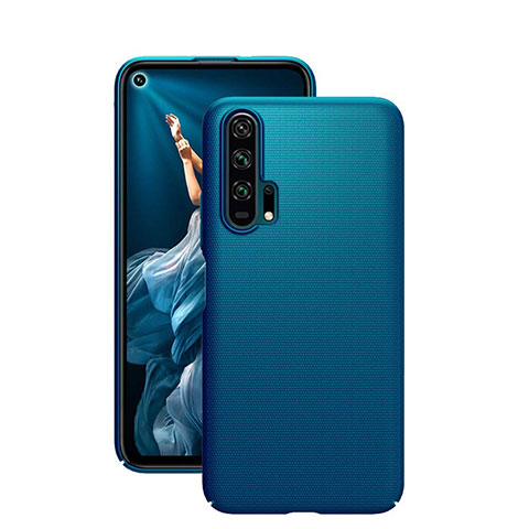 Coque Plastique Rigide Etui Housse Mat P01 pour Huawei Honor 20 Pro Bleu