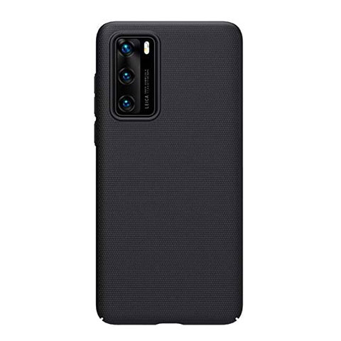 Coque Plastique Rigide Etui Housse Mat P01 pour Huawei P40 Noir