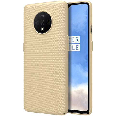 Coque Plastique Rigide Etui Housse Mat P01 pour OnePlus 7T Or